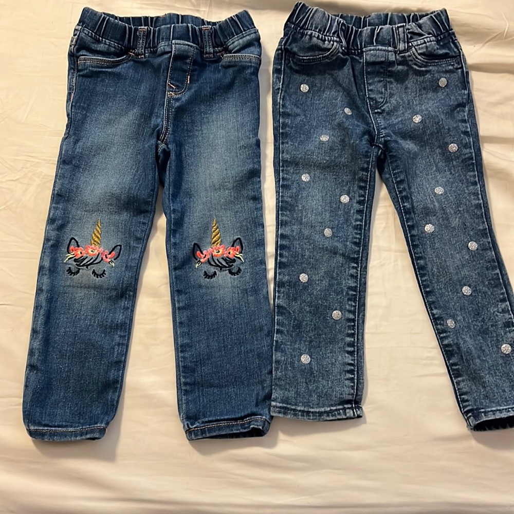 2! Pairs of GAP denim Size 4 T 👖👖